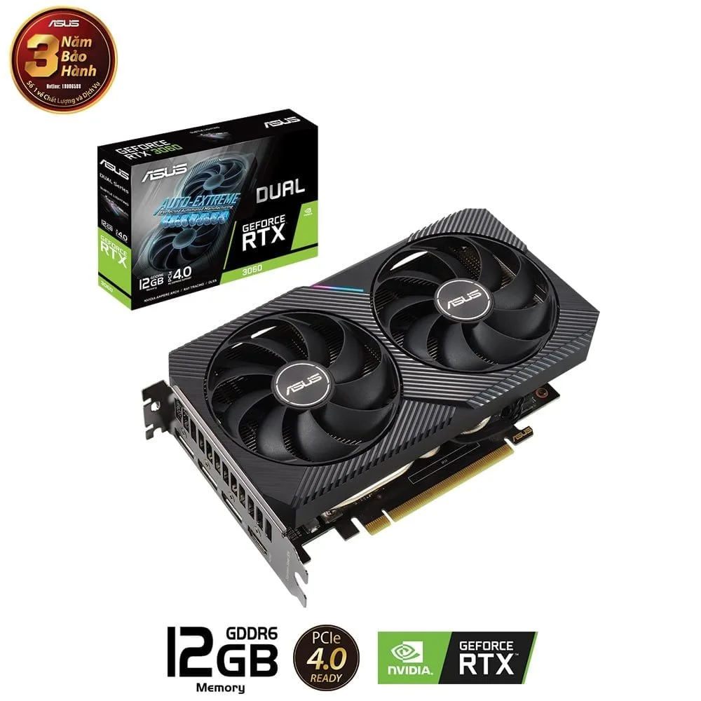 SUS Dual GeForce RTX 3060 12GB V2