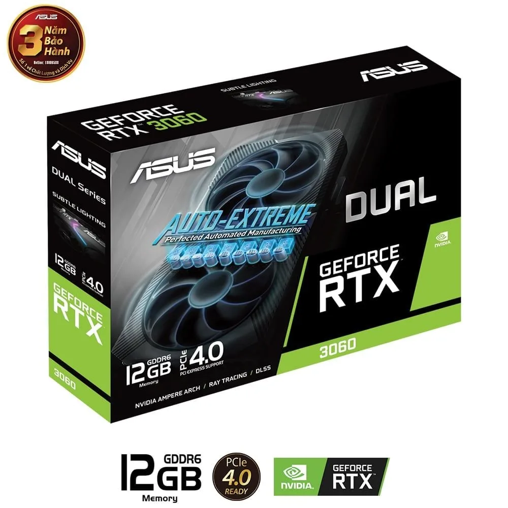 SUS Dual GeForce RTX 3060 12GB V2