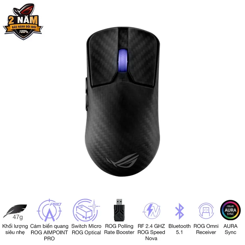 Chuột gaming ASUS ROG Harpe Ace Extreme