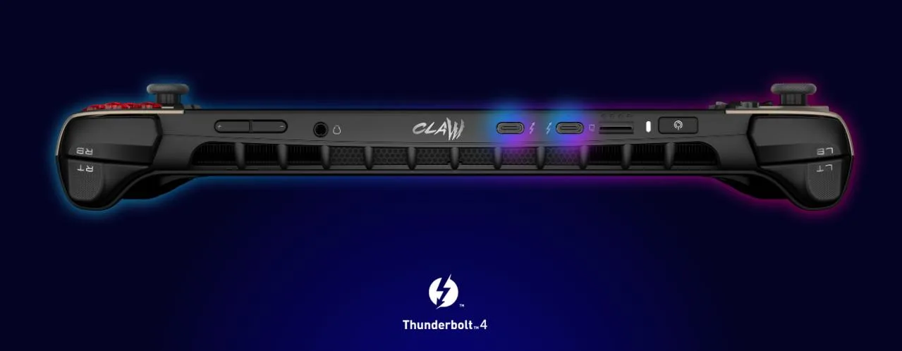 Máy chơi game cầm tay MSI Claw 8 AI+ (A2VM-079VN) 10