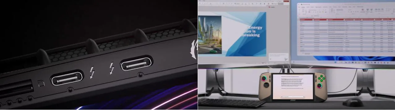 Máy chơi game cầm tay MSI Claw 8 AI+ (A2VM-079VN) 11