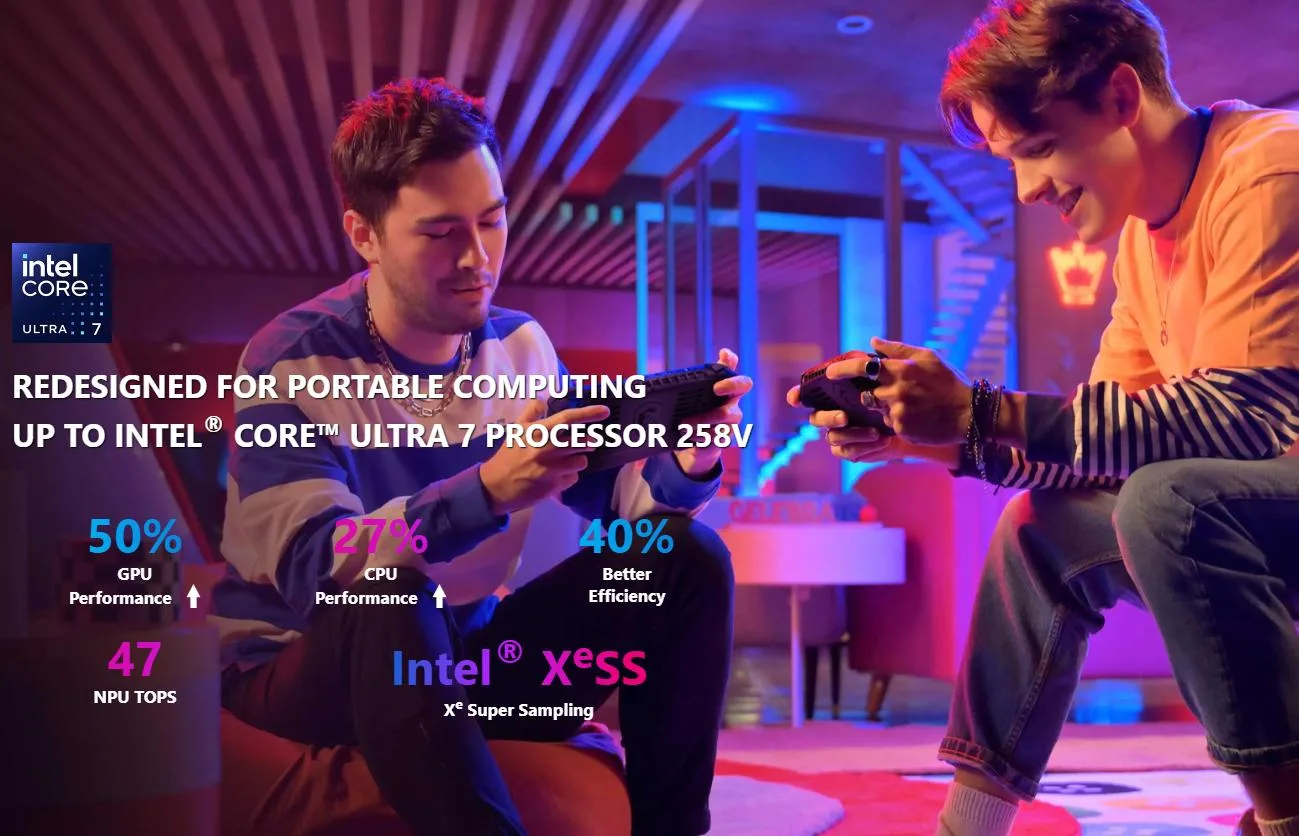 Máy chơi game cầm tay MSI Claw 8 AI+ (A2VM-079VN) 3