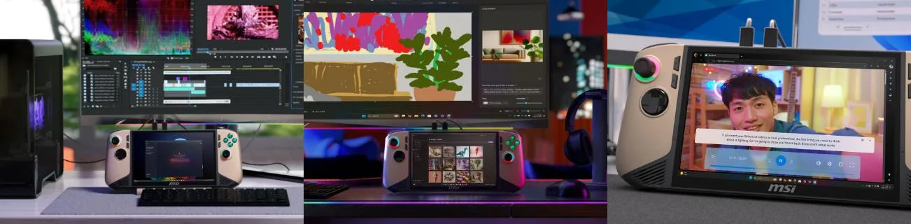 Máy chơi game cầm tay MSI Claw 8 AI+ (A2VM-079VN) 4