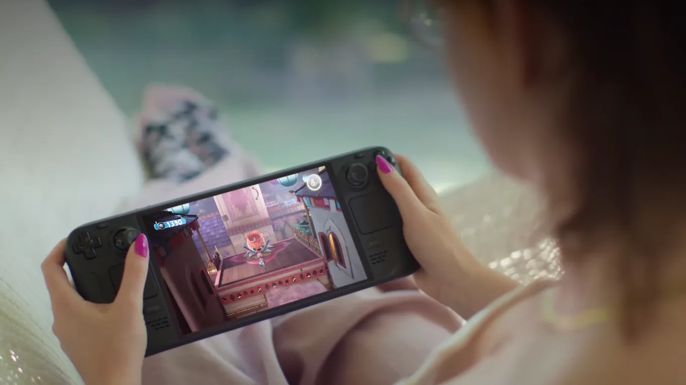 Máy chơi game cầm tay Steam Deck OLED 512GB 15