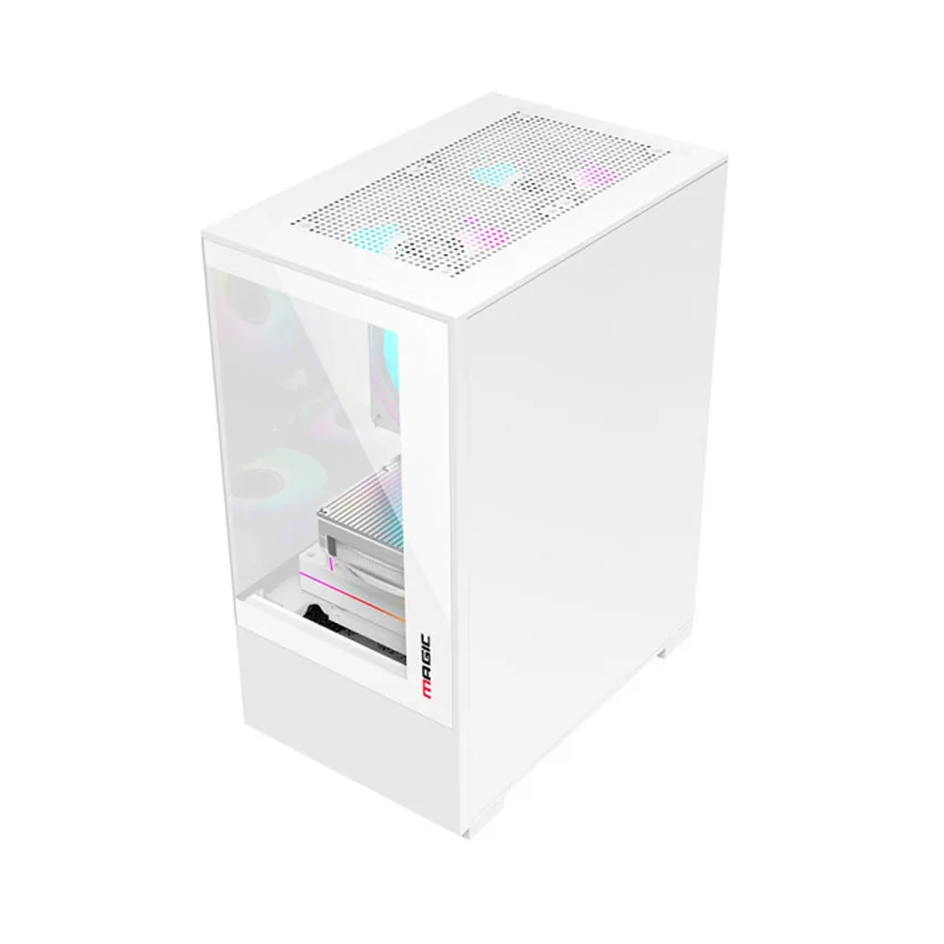 Vỏ Case MAGIC MIX ULTRA WHITE (mATX/Mid Tower/Màu Trắng)
