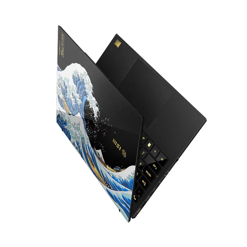 Laptop MSI Prestige 13 AI+ Ukiyoe Edition (A2VMG-075VN) (Ultra 9 288V/32GB RAM LPDDR5x/2TB SSD NVMe PCIe Gen4/13.3 inch OLED 2.8K/Intel® Arc Graphics/Win 11 Home/Đen/Túi Prestige)