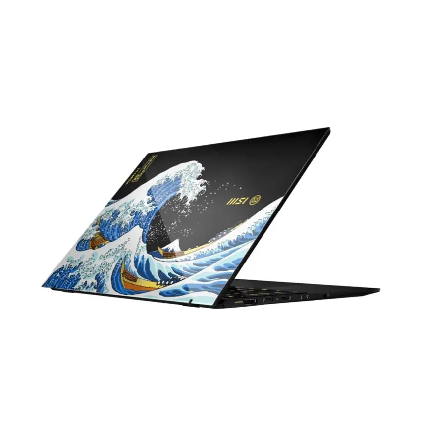 Laptop MSI Prestige 13 AI+ Ukiyoe Edition (A2VMG-075VN) (Ultra 9 288V/32GB RAM LPDDR5x/2TB SSD NVMe PCIe Gen4/13.3 inch OLED 2.8K/Intel® Arc Graphics/Win 11 Home/Đen/Túi Prestige)