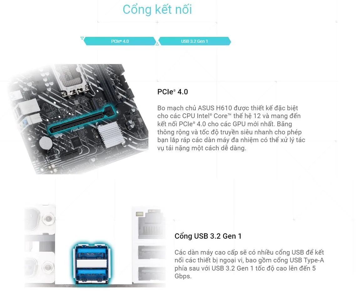 Mainboard Asus PRIME H610M-K D4