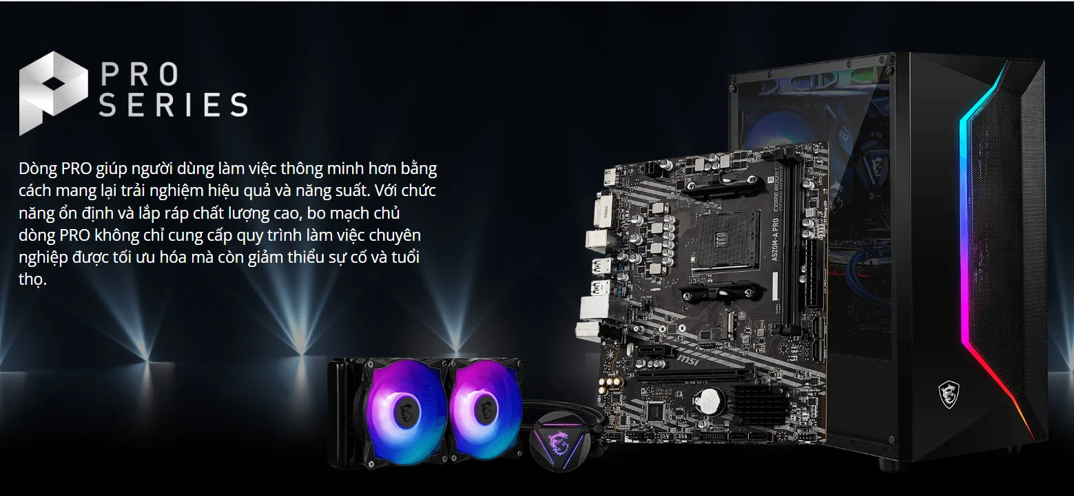 Mainboard MSI A520M-A PRO