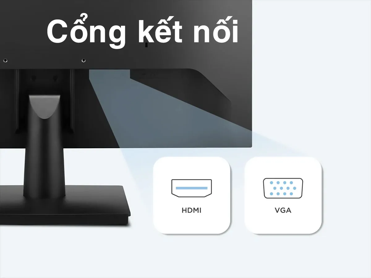 Cổng kết nối Màn hình Viewsonic VA2414-H 