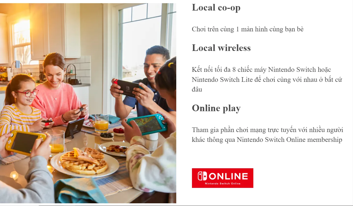 Máy chơi game Nintendo Switch Mario Red & Blue Edition 6