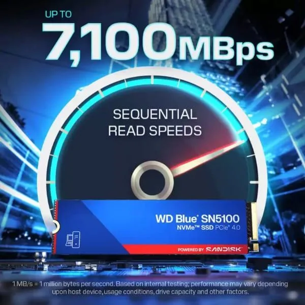 o cung ssd wd sn5100 blue 1