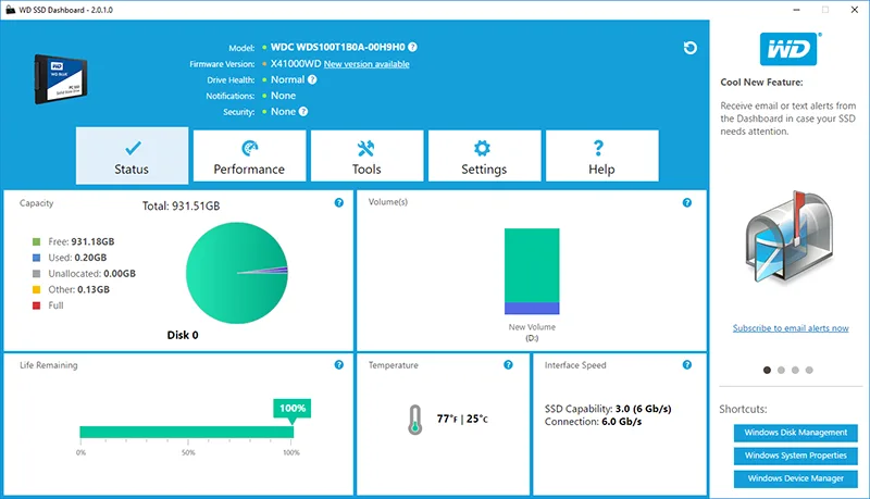 Ổ cứng SSD WD Blue 