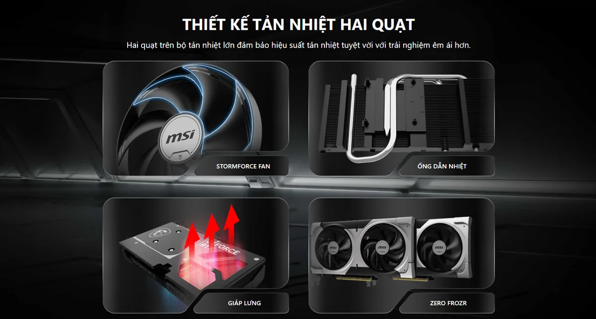 MSI RTX 5060 Ti 16G VENTUS 2X OC PLUS